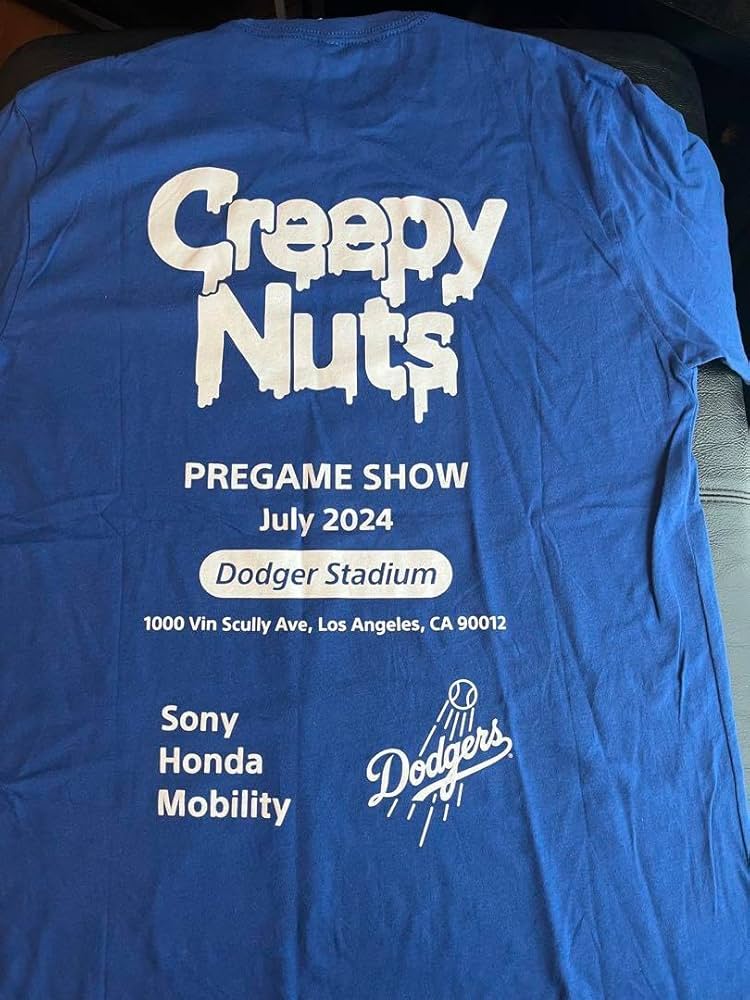 7/20 限定配布AFEELA × creepy nutsドジャースＴシャツ 7/20 限定配布AFEELA × creepy nutsドジャースTシャツ - メルカリ